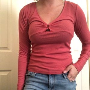 Pink Sleeve Shirt